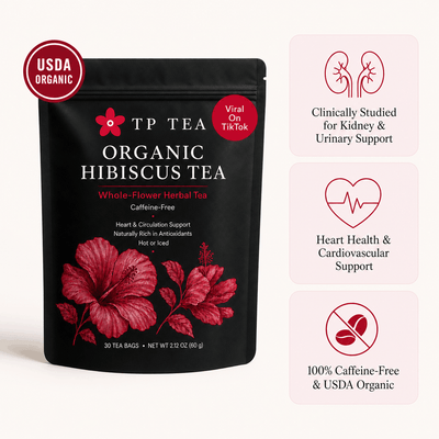 Organic Hibiscus Tea for Heart & Circulation Support